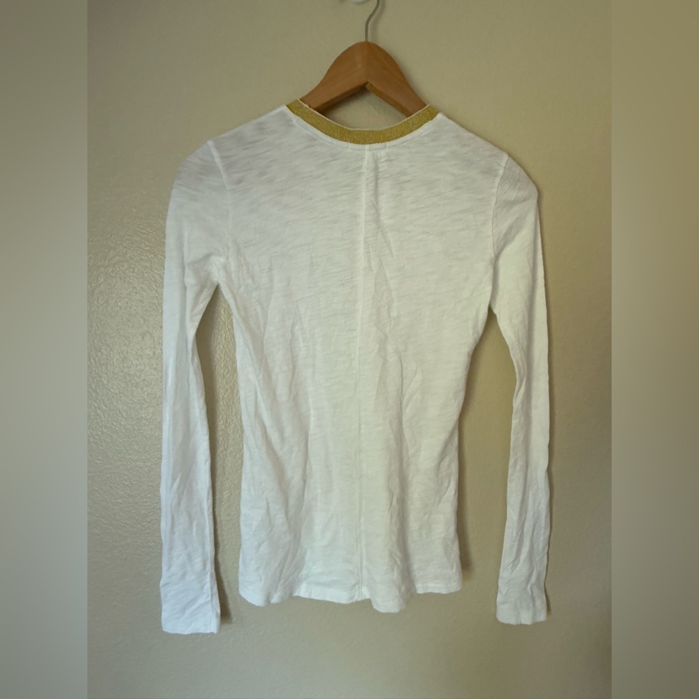 GOLDIE Long Sleeve Pavé Ringer Tee - Picture 3 of 5